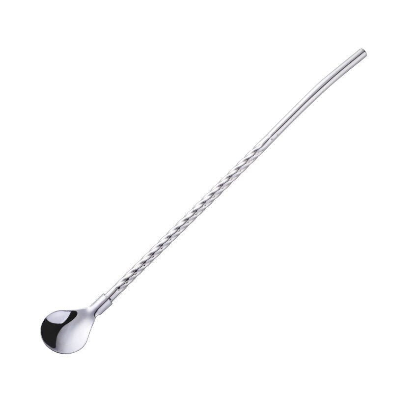 BowLift | Reusable Long Handle Spoon Straw