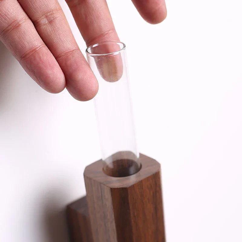 BowLift | Handcrafted Solid Wood Wall Vase