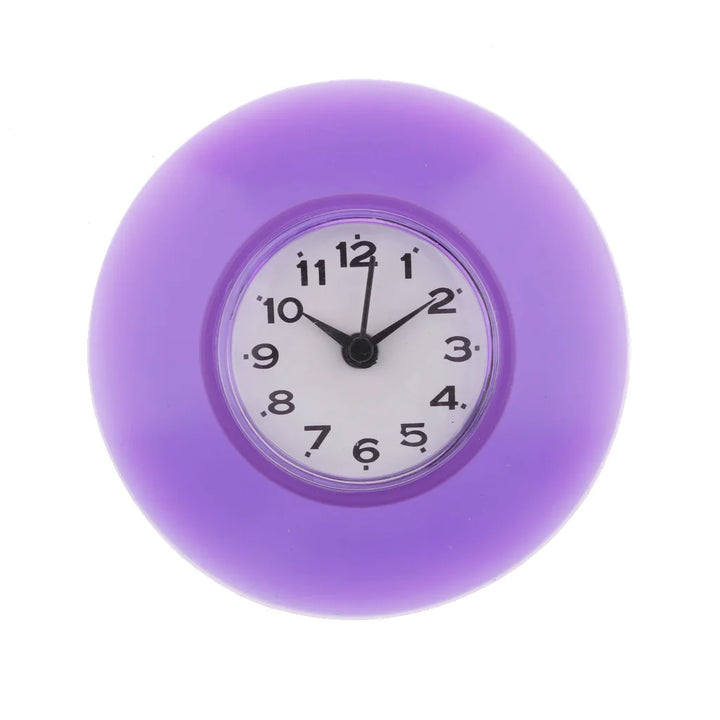 WaterProofClock – Compact Suction Cup Clock for Bathroom Bowlift