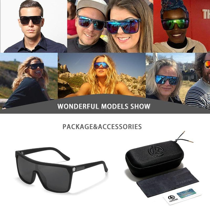 BowLift | Solo Glasses - Polarized Large Frame Glasses