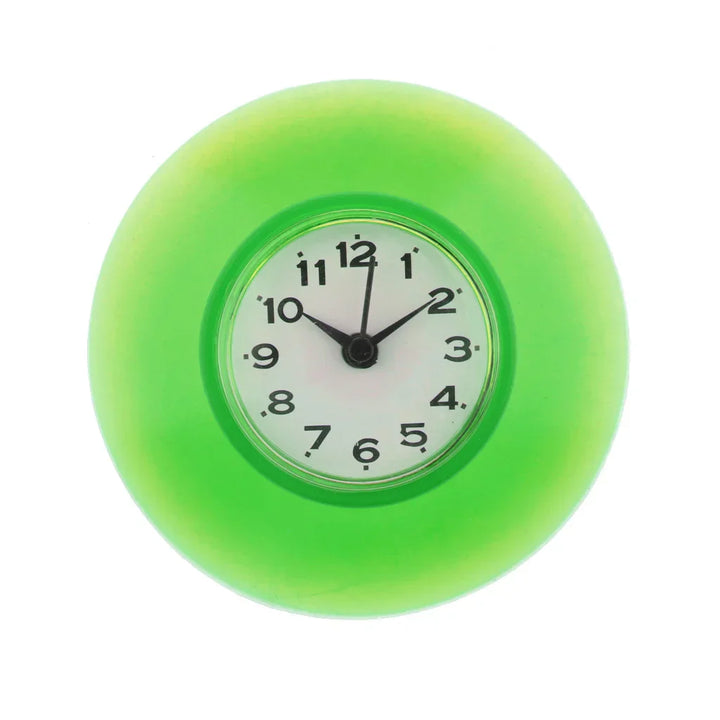 WaterProofClock – Compact Suction Cup Clock for Bathroom Bowlift