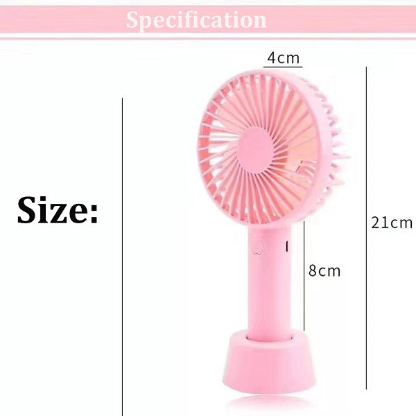 Mini Rechargeable Fan With a Stand | Bowlift