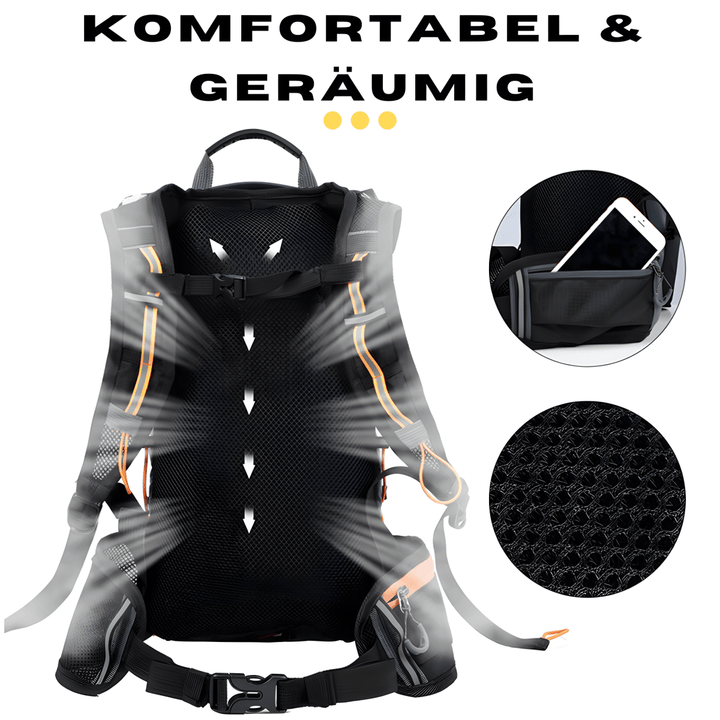 BowLift | Multifunctional Hydration Backpack with 10 L Volume & Hydration System