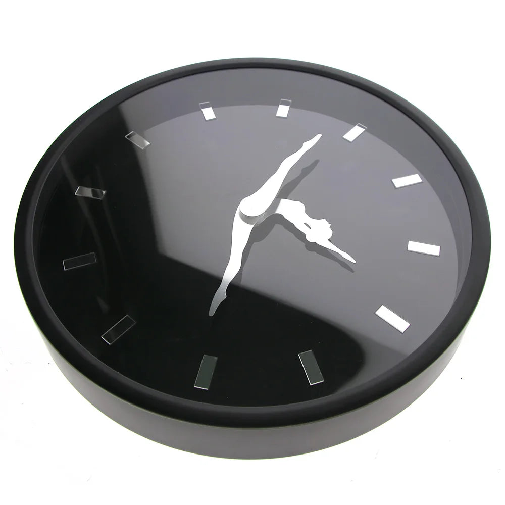 BowLift | Dancing Ballerina Artsy Modern Wall Clock