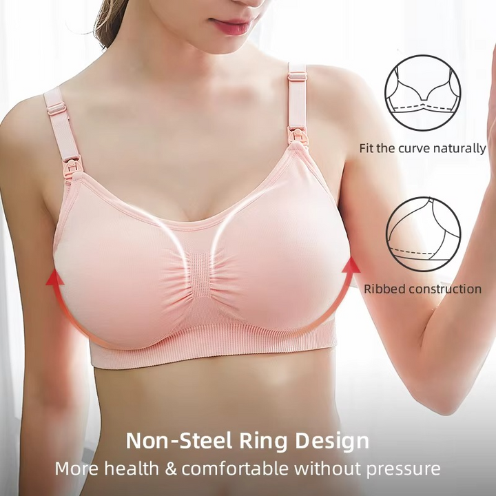 BowLift | Seamless Plus Size Nursing Bra for Comfort and Support During Breastfeeding