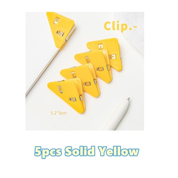 BowLift | Easy Mark Colorful Triangle Book Corner Clip