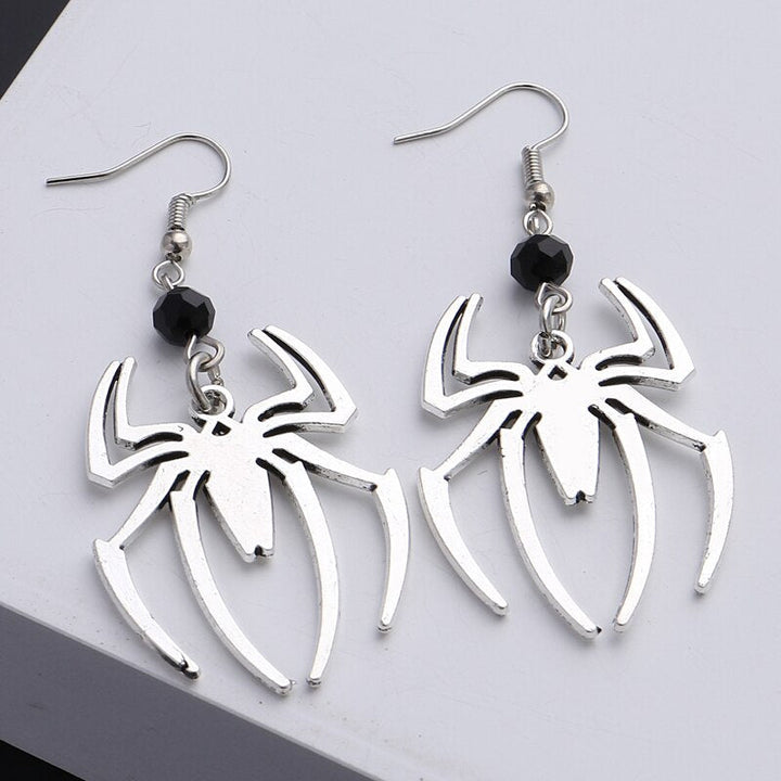 BowLift | Black Spider Artsy Mystical Earrings