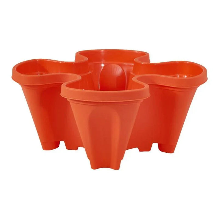 BowLift | Space-saving stackable plant pots – Vertical planting system with wheels
