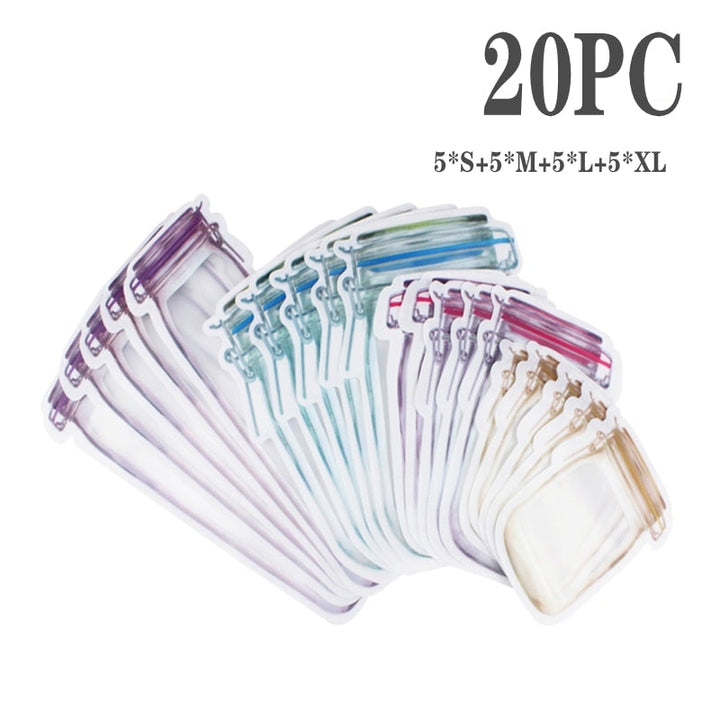 BowLift | Reusable Transparent Jar Storage Bags