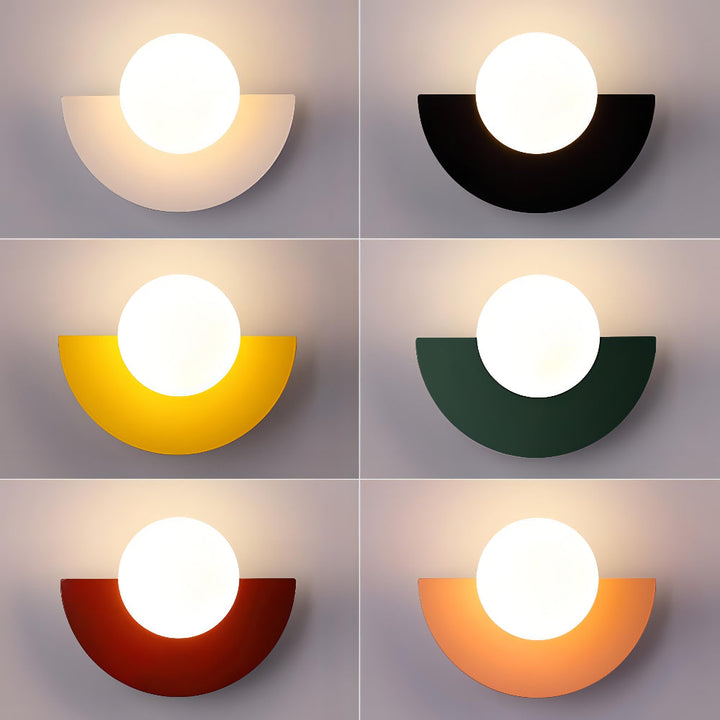 BowLift | Half-Moon Wall Light – Nordic LED Design for Modern Interiors