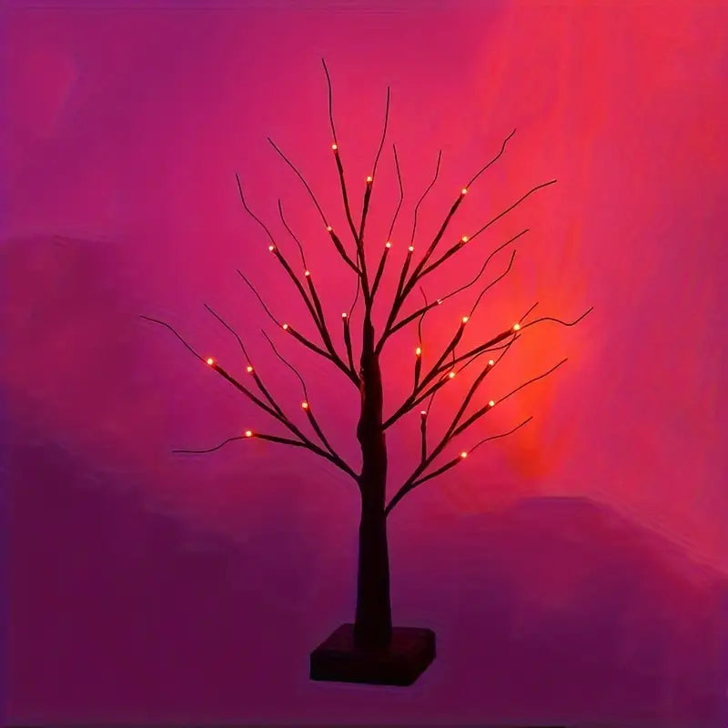 BowLift | Halloween Tree with LED Lights | 60 cm Decoration