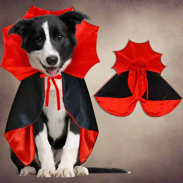 BowLift | Halloween Vampire Cape Dog Costume