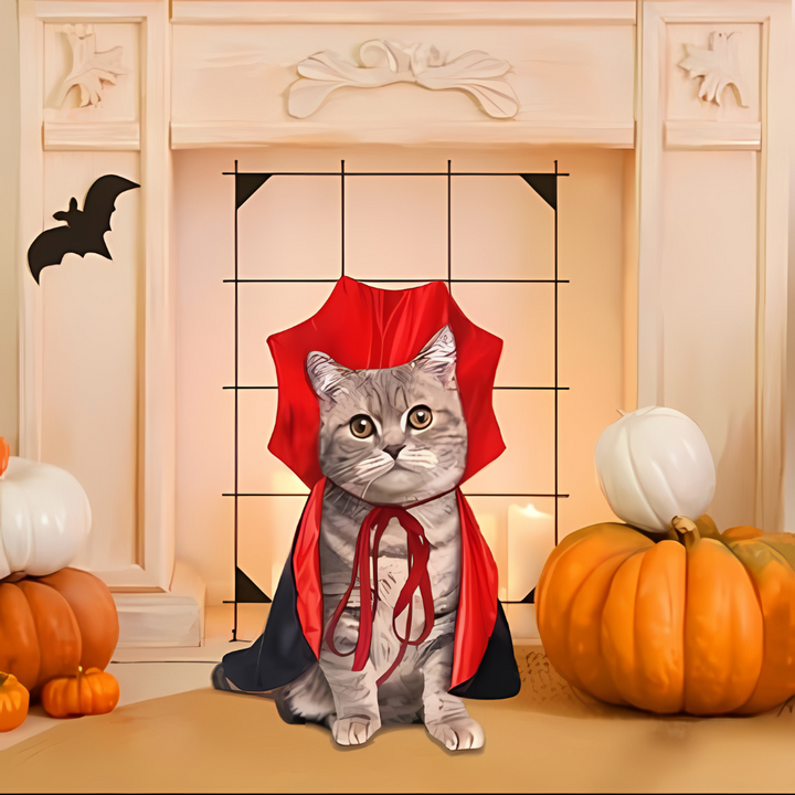 BowLift | Halloween Vampire Cape Pets Costume