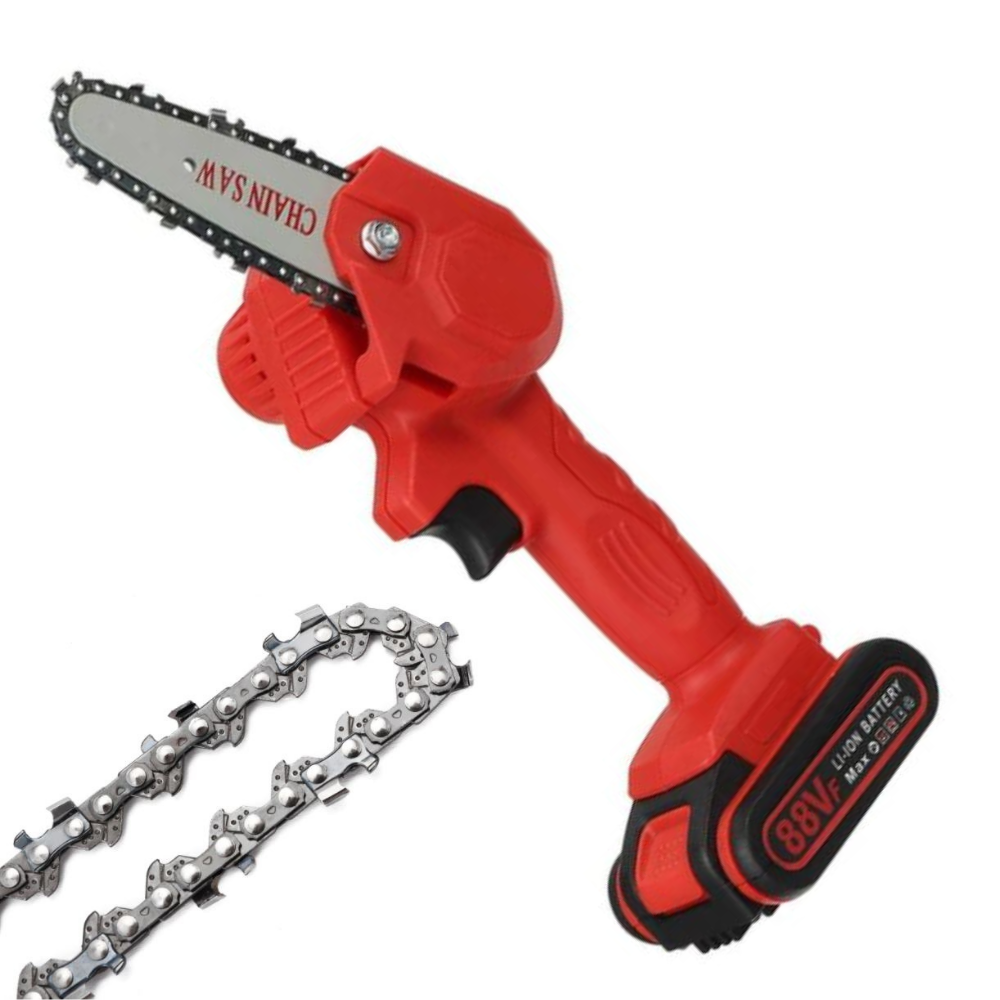 BowLift | Electric Battery Chainsaw with 2 Rechargeable Batteries