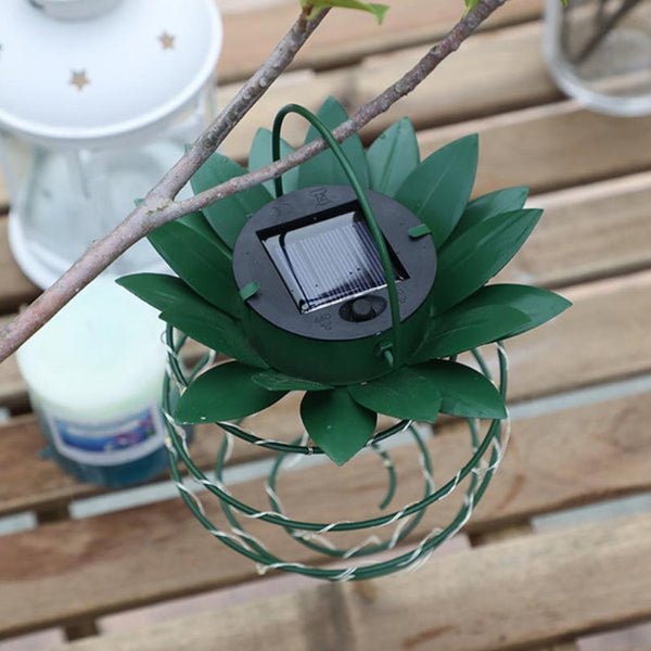 BowLift | Solar-powered Pineapple Garden Lamp