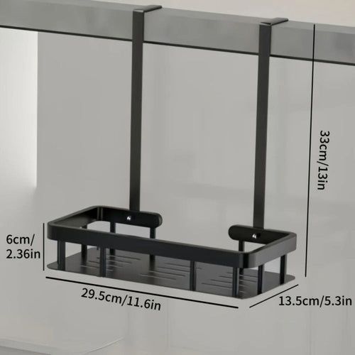 BowLift | Stainless Steel Bathroom Hanging Caddy Rack