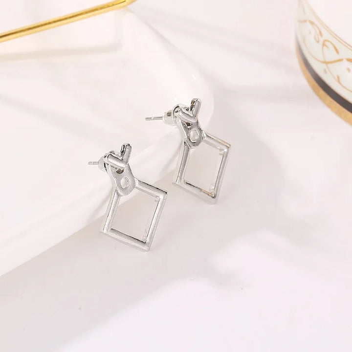 BowLift | Geometric Overlap Earrings