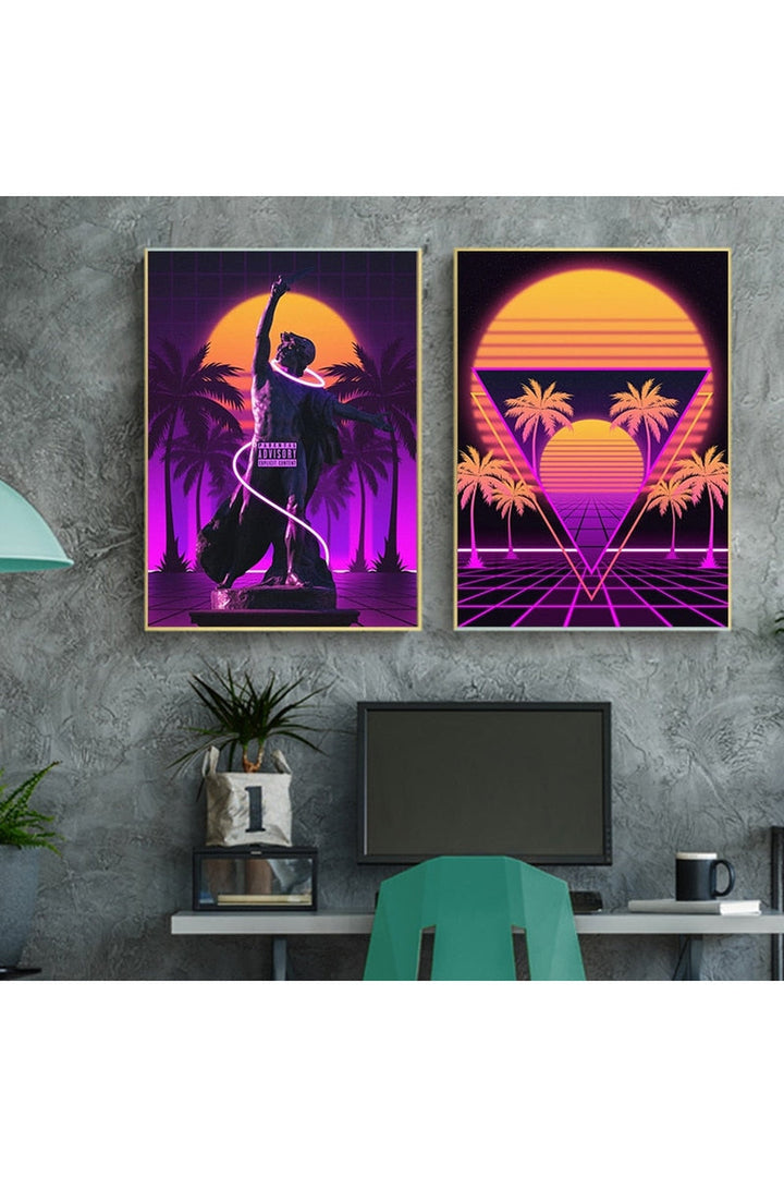Night City View Poster | Bowlift
