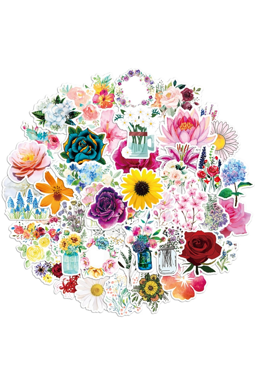 Flower Sticker Set | Bowlift