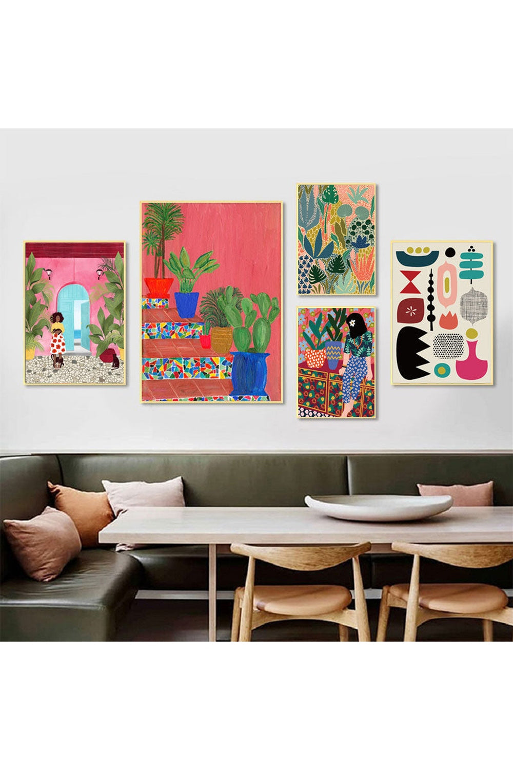 Abstract Art Canvas Poster | Bowlift