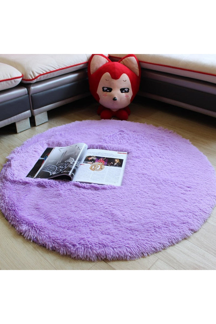 Rainbow Fluffy Carpet | Bowlift