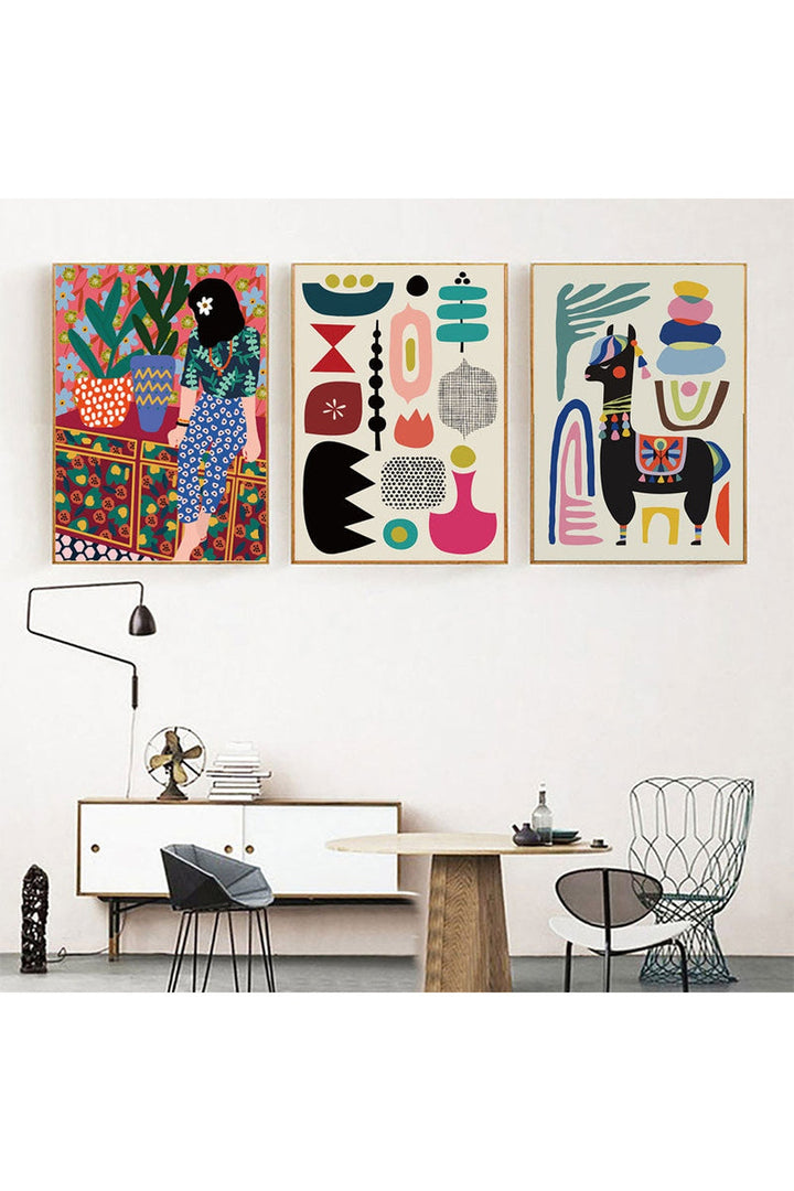 Abstract Art Canvas Poster | Bowlift