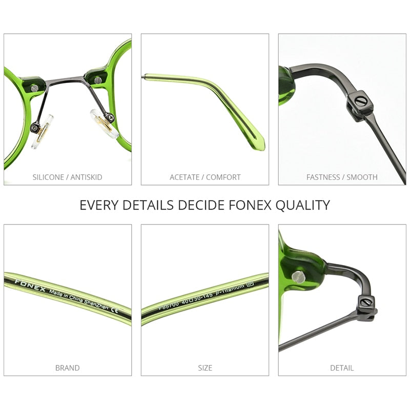 BowLift | Irregular Shape Geeky Titanium Eyeglasses