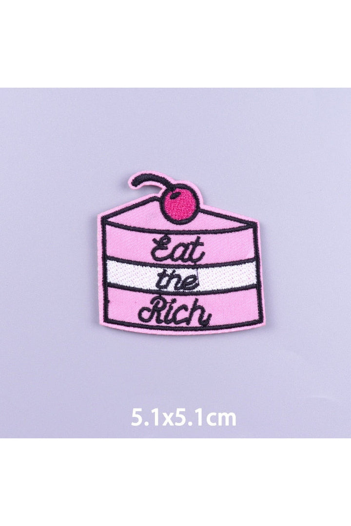 Cartoon embroidered patch | Bowlift