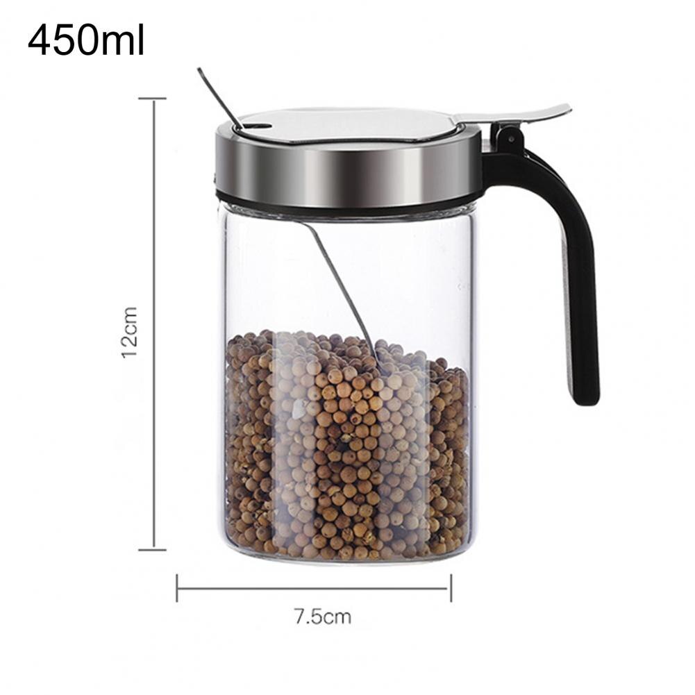 BowLift | Moisture Proof Elegant Glass Seasoning Storage Jar