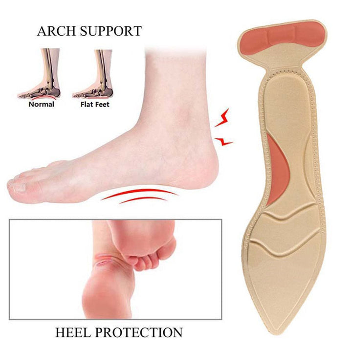 BowLift | Orthopedic Memory Foam Comfy High Heels Insoles