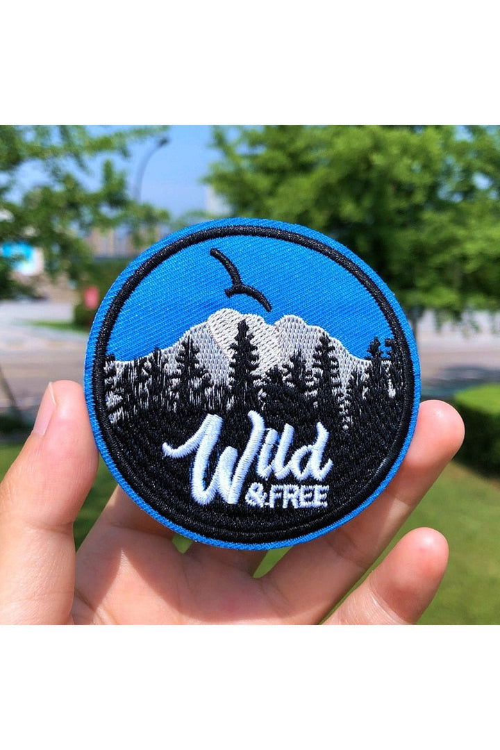 Adventure Embroidered Patches | Bowlift