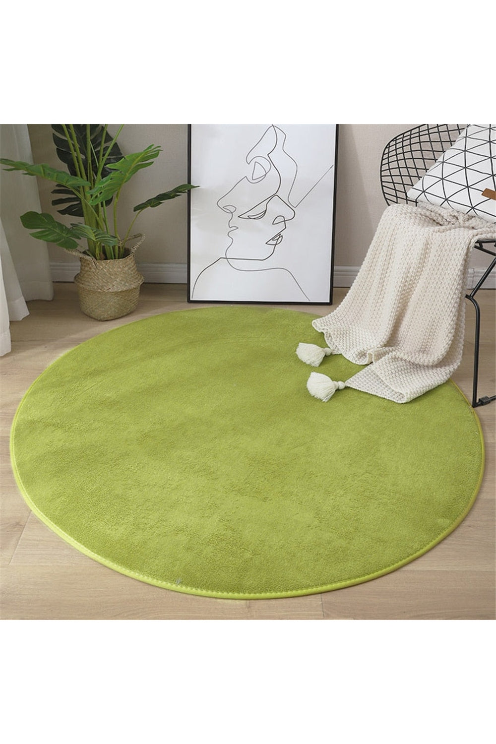 beef rug with coral pattern | Bowlift