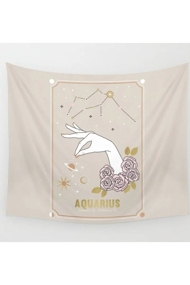 Sign-Themed Wall Tapestry | Bowlift