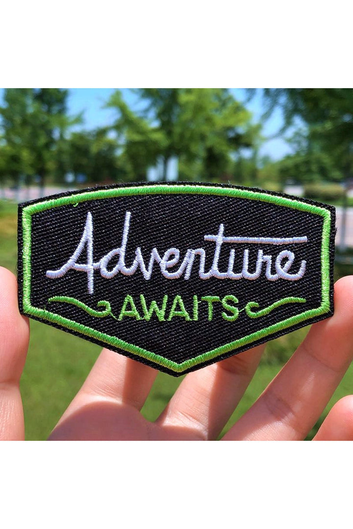 Adventure Embroidered Patches | Bowlift