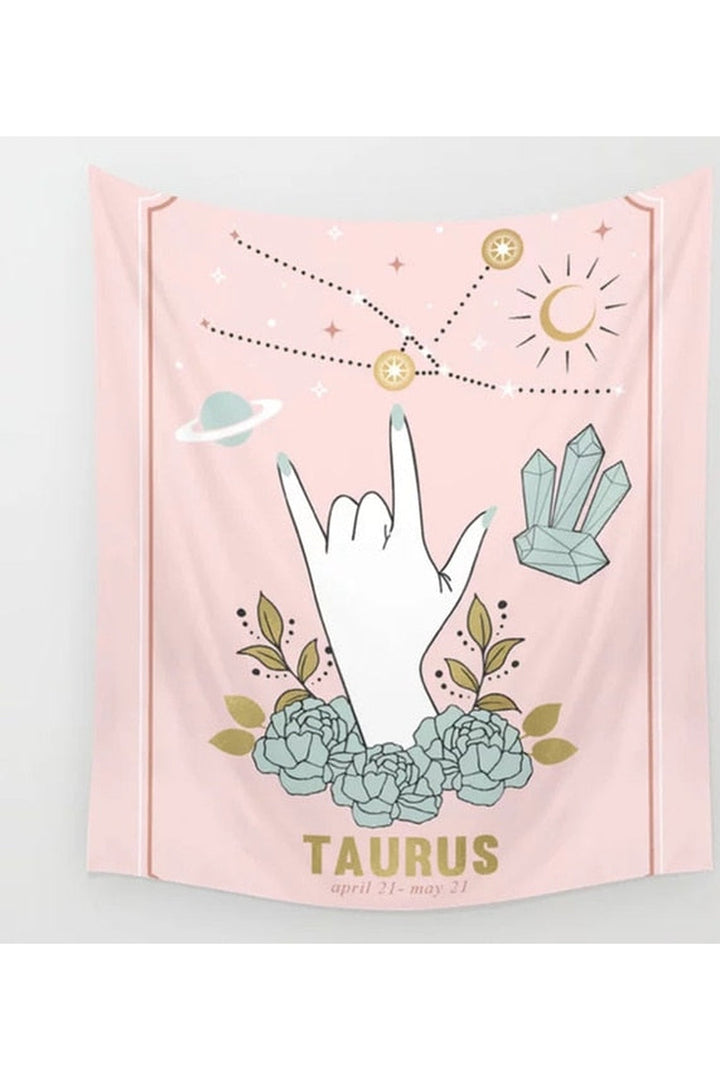 Sign-Themed Wall Tapestry | Bowlift