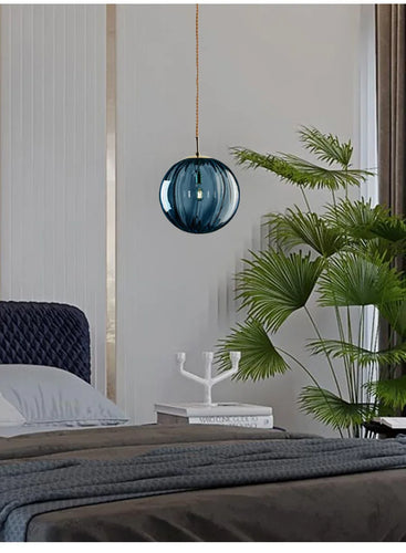 BowLift | Spherical Glass Pendant Light