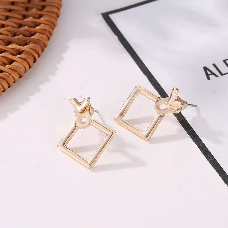 BowLift | Geometric Overlap Earrings