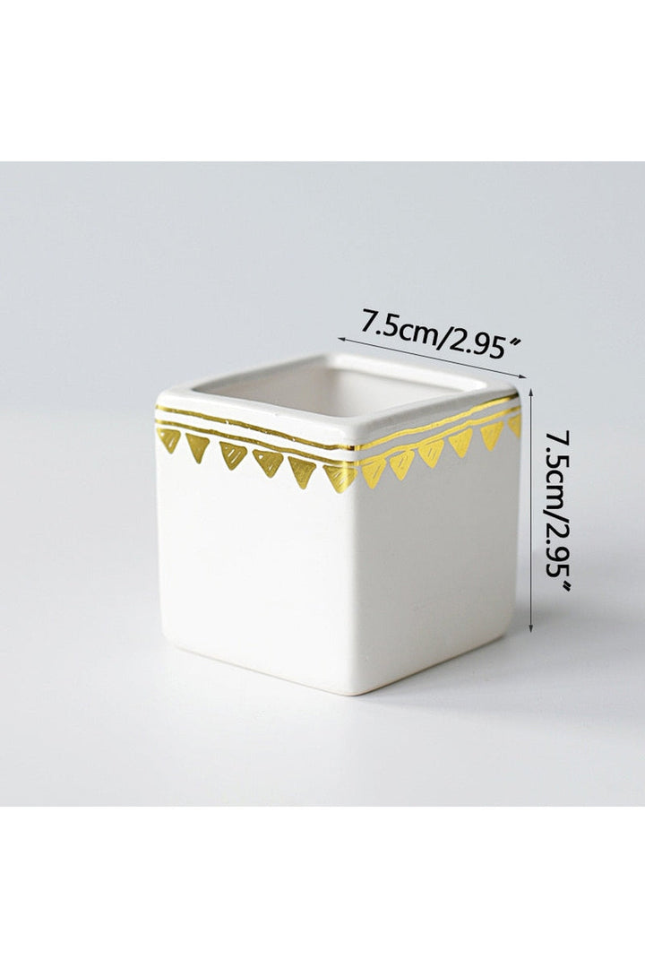 ceramic artistic flower pot | Bowlift