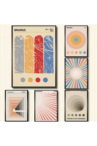 Geometric Canvas Poster | Bowlift