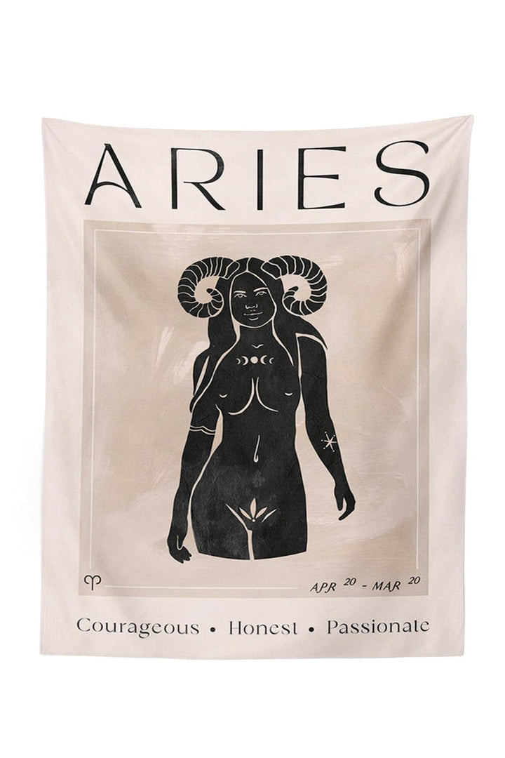 Power' Zodiac Wall Tapestry | Bowlift