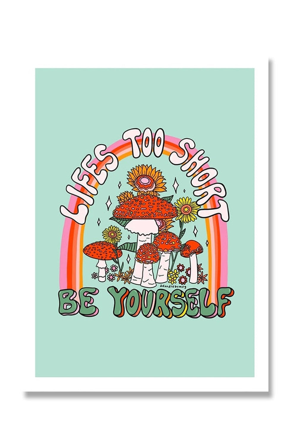 Girl Inspirational Poster | Bowlift