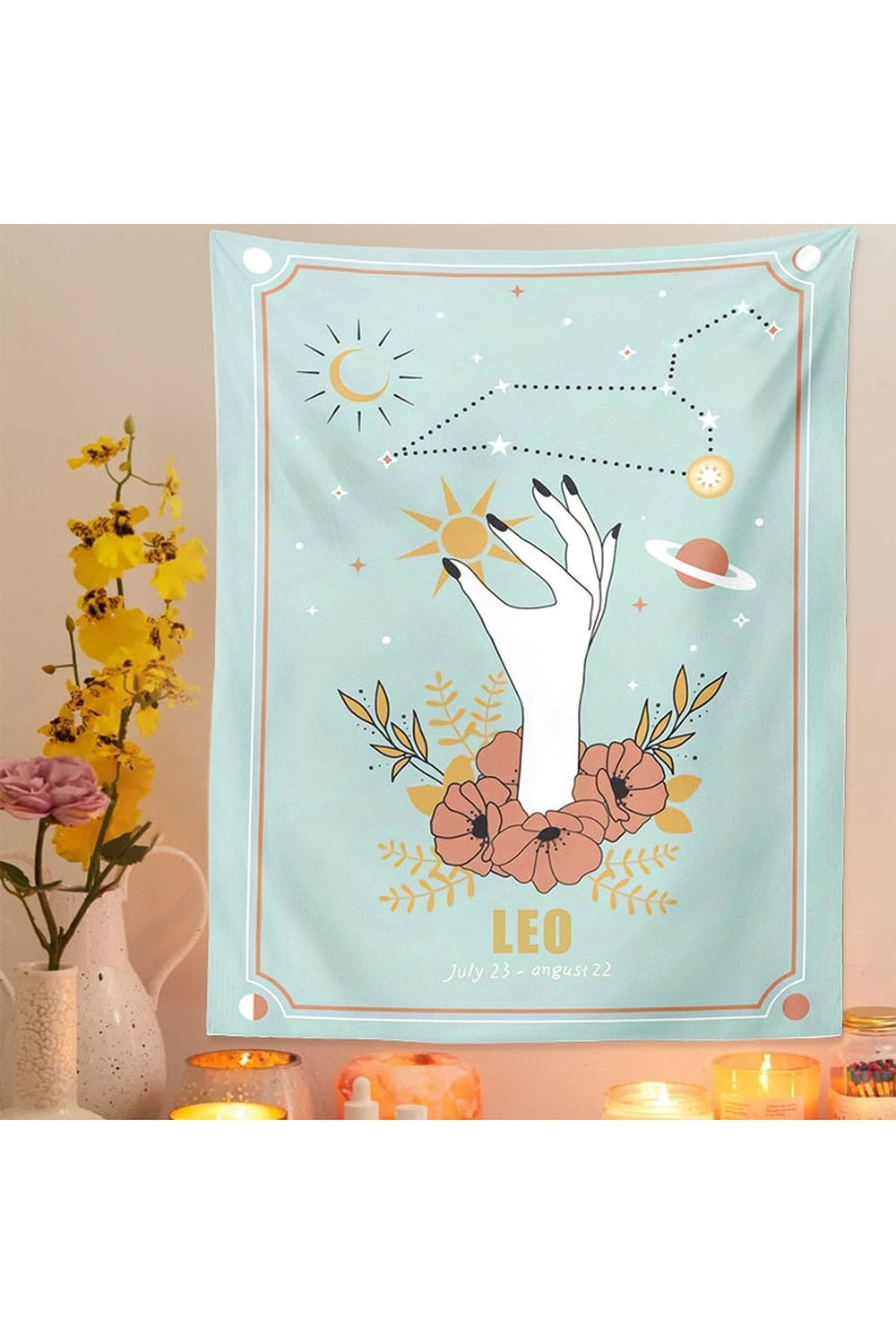 Sign-Themed Wall Tapestry | Bowlift