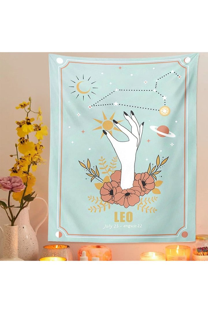 Sign-Themed Wall Tapestry | Bowlift