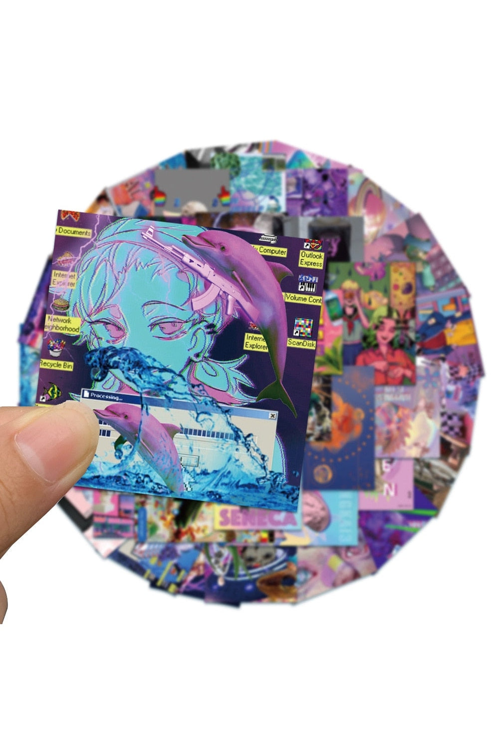 Vaporwave Sticker Collection | Bowlift