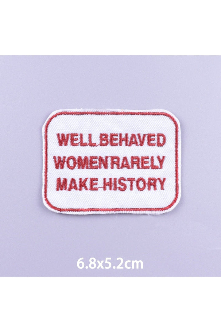 Cartoon embroidered patch | Bowlift