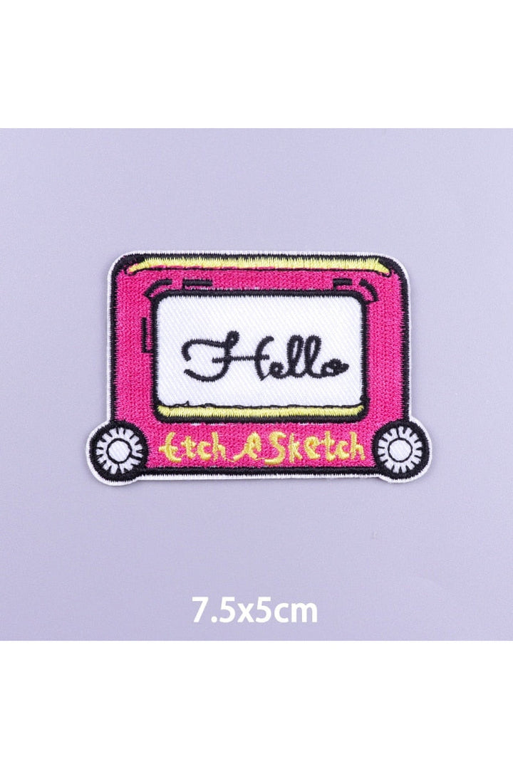 Cartoon embroidered patch | Bowlift