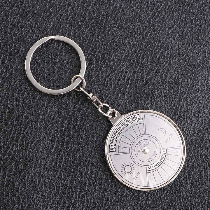 BowLift | Creative Time Portal Mini Metal Calendar Keychain