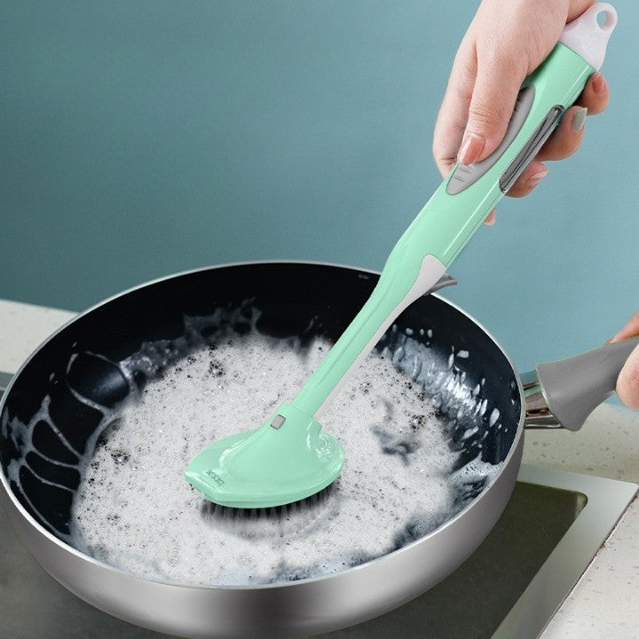 BowLift | Soap Saver Long Handle Easy Dishwashing Brush