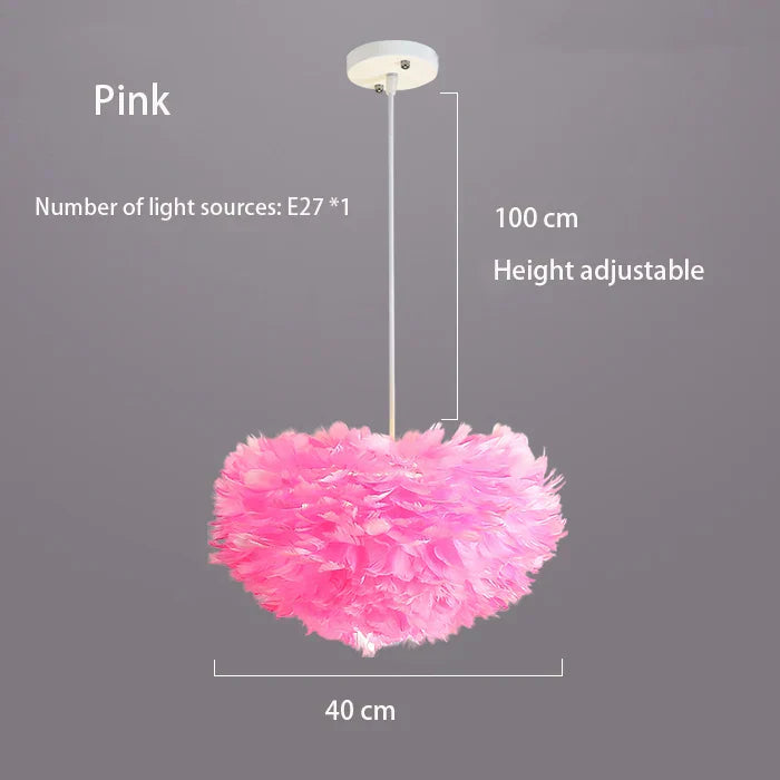 BowLift | Cloud Like Realistic Feather Chandelier