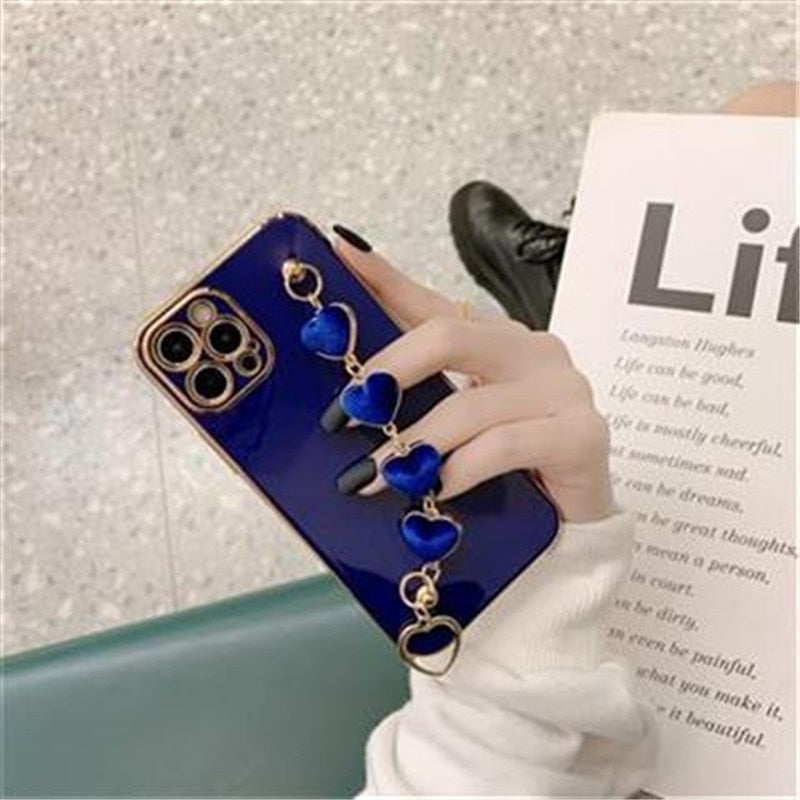 BowLift | Precious Metal Heart iPhone Case